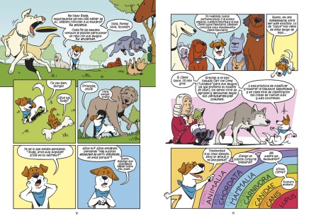 Cómics de ciencia. Perros. De predador a protector