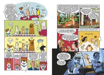 Cómics de ciencia. Perros. De predador a protector