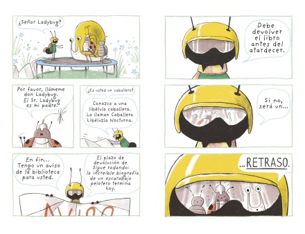 Las aventuras de Don Ladybug 3. Don Ladybug y los devoralibros