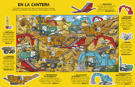¿Dónde está la excavadora?